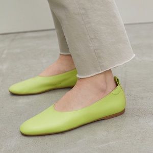Everlane The Italian Leather Day Glove in Lime
